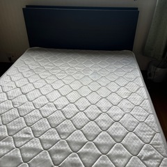 セミダブルベット・マットレス付きの画像