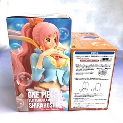 【⭐️新品未開封】ワンピース　フィギュア　SHIRAHOSHI しらほし & 電伝虫スピーカー  ルフィver.  2点セットの画像