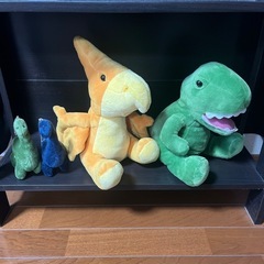 恐竜ぬい×４の画像