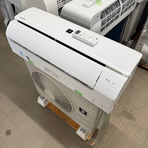 超美品‼️】シャープ 2023年製 6畳用エアコン プラズマクラスター搭載