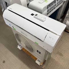 【超美品‼️】シャープ 2023年製 6畳用エアコン プラズマクラスター搭載 すこやかシャワー気流 100V/2.2kwの画像