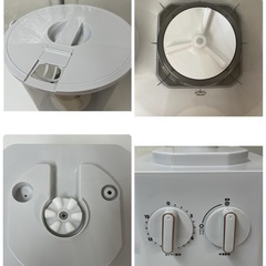 R485 ☀️ 2025年製の美品 CB Japan コンパクト バケツ型洗濯機 WASHBOY TOM-12F ⭐ 動作確認済 ⭐ クリーニング済の画像