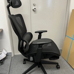 オフィスチェア　OC707 エラストマーメッシュ BK の画像