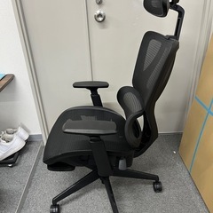 オフィスチェア　OC707 エラストマーメッシュ BK の画像
