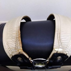 中古　牛皮　黒ランドセル　の画像