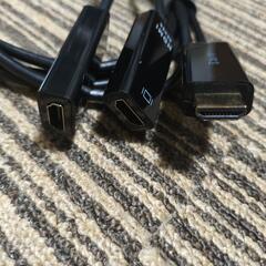DisplayPort to HDMI ケーブル3本 ほぼ未使用品の画像