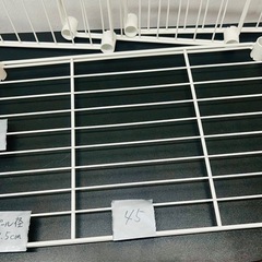【非対面】スチールラックの棚板とクリップのみ 4枚の画像