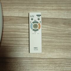 LEDシーリングライト　NECの画像