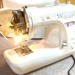 ジャノメミシン （ＪＡＮＯＭＥ） 電子ミシン model・2870　新品コード付属　清掃/試し縫い済み^ ^の画像