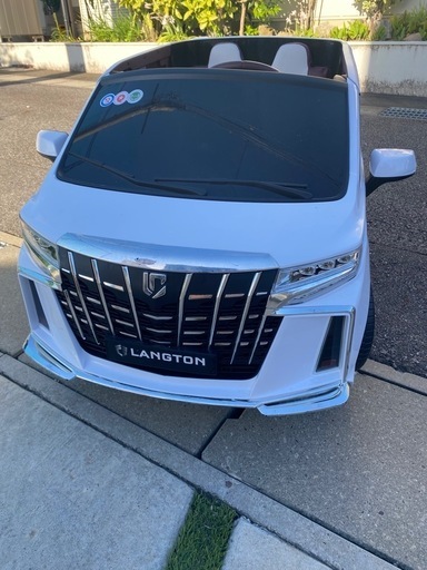 国内非売品　30アルファード　電動カー　バッテリーカー　２人乗り可能