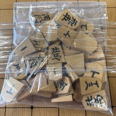 【JY008】将棋盤と駒セット　厚さ20cmの画像
