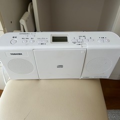 小型CDラジカセ　美品❣️の画像