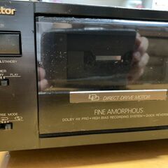 Victor STEREO CASSETTE DECK お譲りします。の画像