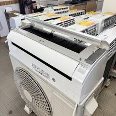 【超美品‼️】定価21万♪ 日立 2021年製 18畳用エアコン ステンレスクリーン白くまくん フィルター自動お掃除 ecoこれっきり運転 200V/5.6kwの画像