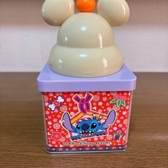お菓子の空き缶　鏡餅型　TDRの画像