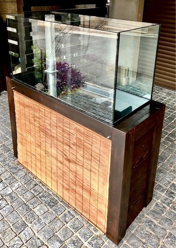 ガラスオーバーフロー120水槽セット 120cm ガラス製 オーバーフロー水槽 セット （ その他家具）の買取