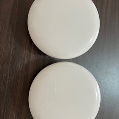 LEDシーリングライト ホワイト (直径約15cm)2個セットの画像