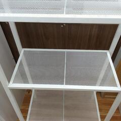 【祇園店】IKEA　レールベリ　スチールラックの画像