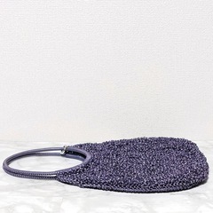 【未使用級】ANTEPRIMA アンテプリマ ワイヤーバッグ ラウンド型 パープルの画像