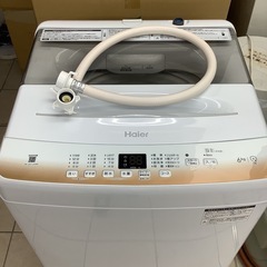 Haier     ハイアール　洗濯機　JW-U61LK   2023年製  6㎏の画像