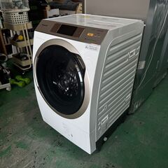 大阪❗️♻️エコマックス♻️配送も可🙌⭕️「S1075」⭐️Panasonic⭐️ドラム式洗濯機 NA-VX5E5L 2017年製の画像