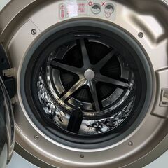 大阪❗️♻️エコマックス♻️配送も可🙌⭕️「S1075」⭐️Panasonic⭐️ドラム式洗濯機 NA-VX5E5L 2017年製の画像