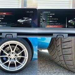 修復歴無 M2 TWS鍛造18inホイール BCレーシング車高調 人気色ロングビーチブルー ハーマンカードン 機関良好の画像