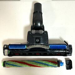 日立 掃除機 サイクロン CV-S600J 2016年製 モーターヘッド パワーブラシ キャニスター 動作確認済み 除菌 簡易清掃済み HITACHI mの画像