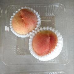 犬山しのおかの桃　白鳳　2個入1パック　税込400円の画像