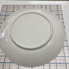 H 2507-652 和風絵柄 お皿 キズ有りの画像