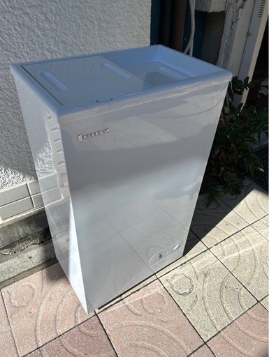 8/2　アレジア　上開き冷凍ストッカー　41リットル　冷凍庫