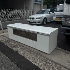 大阪❗️♻️エコマックス♻️配送も可🙌⭕️「S1078」大型ホワイトテレビボードの画像