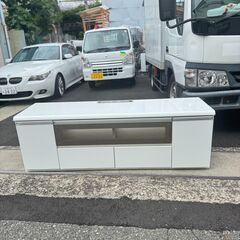 大阪❗️♻️エコマックス♻️配送も可🙌⭕️「S1078」大型ホワイトテレビボードの画像