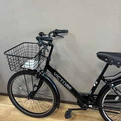 VICTOIREの6段変速自転車です。 2024年11月に新品で購入し、新品価格は約30,000円でした。 まだとても綺麗な状態です。の画像