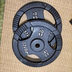 計100kg アイロテック バーベルプレート leading edge 筋トレ トレーニングの画像
