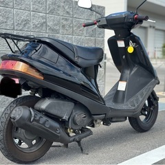 交換可‼️スズキ　アドレスV100  実働好調！2ストスクーター！自賠責令和10年11月まであり！ビッグスクーター交換可！引き取り早い方優先！の画像