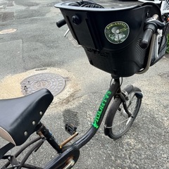 　お話し中　子供乗せ付き自転車　電動じゃないです。の画像
