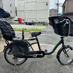 　お話し中　子供乗せ付き自転車　電動じゃないです。の画像