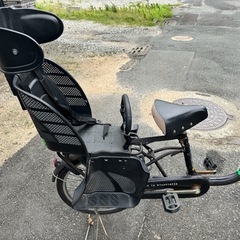 　お話し中　子供乗せ付き自転車　電動じゃないです。の画像