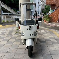 ホンダ ジャイロ キャノピー ミニカー登録 2スト TA02 最終型 消耗品交換・整備済み デリバリーの画像