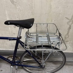 【直接取引】RITEWAY ロードバイク 自転車 ネイビーの画像