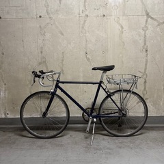 【直接取引】RITEWAY ロードバイク 自転車 ネイビーの画像