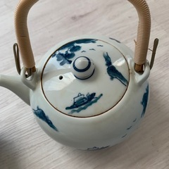 13茶器セット急須と湯呑み5個の画像