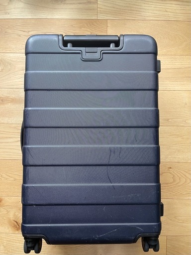 無印良品 ハードキャリー 62Lネイビー 廃盤/旧モデル ♬無印良品 ハードキャリー 62Lネイビー 廃盤/旧モデル