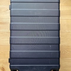 ♬無印良品 ハードキャリー 62Lネイビー 廃盤/旧モデルの画像