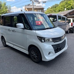車検2年！全込18万！陸送可！ 希少グレード！パレットSW スマートキー！プッシュスタート！Bluetooth！ETC！車検ロング！電動格納ミラー！乗って帰れます！の画像