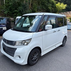 車検2年！全込18万！陸送可！ 希少グレード！パレットSW スマートキー！プッシュスタート！Bluetooth！ETC！車検ロング！電動格納ミラー！乗って帰れます！の画像