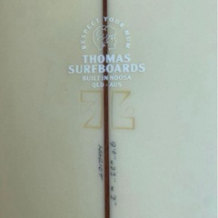 トーマスサーフボード　thomas surfboard ノーズライダー　ロングボード　シングルフィンの画像