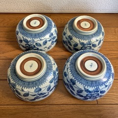 三峰　和食器　丼ボウル4点の画像