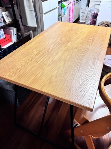 無印木製折りたたみテーブル　デスク  
ダイニングテーブル